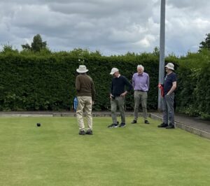 Members photographed at a club activity